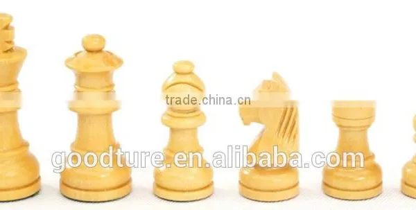 Mini Round Box Magnetic Wooden Chess Set photo-6