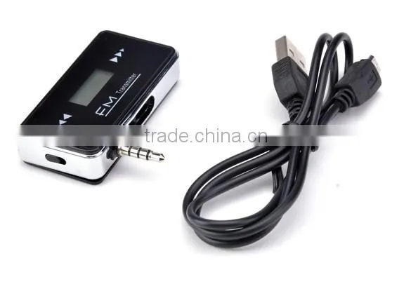 LCD 3.5mm In - Car Fm Radio Transmitter For Apple Iphone 5 5s 5c SV005796 photo-5