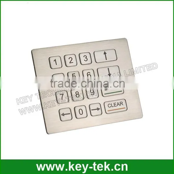 Flexible Programmble Dot Matric Long Stroke Metal Keypad photo-2