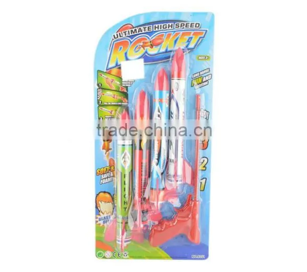 Newest Eva Rocket Shooter Toy,foam Flying Rocket Shooting Toy,eva Shooter Toy