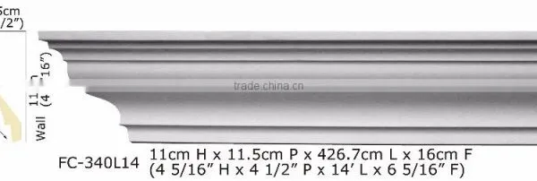 High Quality Good Price Beautiful Polyurethane Cornice Moulding photo-4