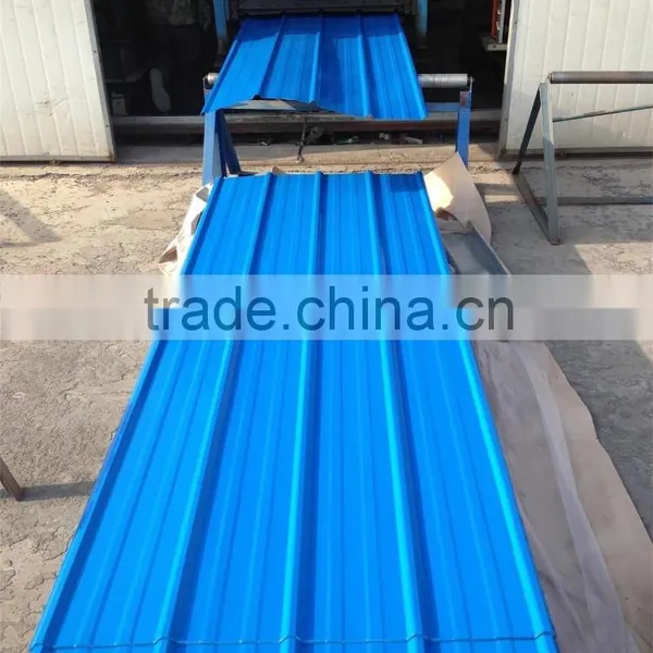 Corrugated Iron Sheet PPGI Corrugated Steel Plates photo-4
