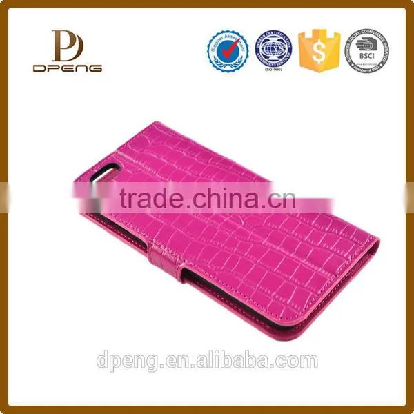Wholesale New Arrival Concise Flip Design 5.5 Inch Wallet Phone Case for Iphone 6 photo-3