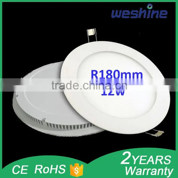 6W 12w 18w 24w Round Ceiling Panel Light SMD High Lumen Flat Led Light photo-2