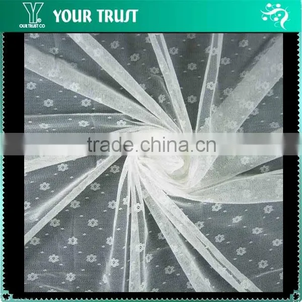 Innovation 58 Inch Wedding Veil/Decoration Mesh Lace 15% Silver Metallic 85% NylonFabric photo-4