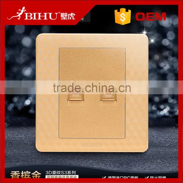 Best Seller Double RJ45 Computer Network Wall Socket Outlet photo-5