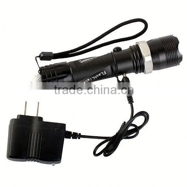 1174 New Multi Function Zoomable Police Torch Window Break Flash Torch photo-5