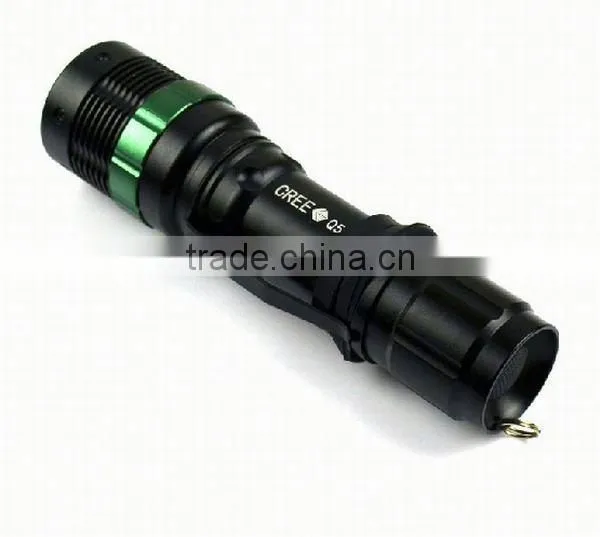POPPAS T820 Hot Sale XPE Led Adjustable Focus Aluminum Police Security Led Flashlight photo-6