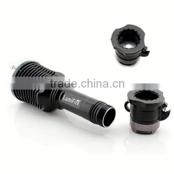 1158 New Design!! XM-L T6 LED Ultra Power Aluminum Torch Light Flashlight With Hammer/ Belt Cutter and Crank Quality Choice photo-5