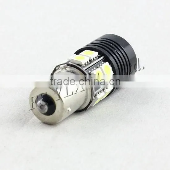 High Power 12 Led Tail Brake Turn Lights White Car Bulb 1156 Replacements Light 5w Ba15s Led Indicator Lamps photo-2
