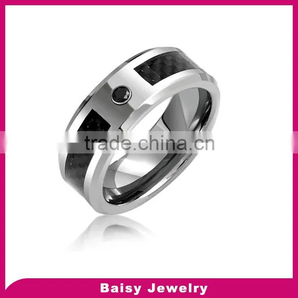 Custom New Style High Polish Ring Tungsten Jewelry Wholesale