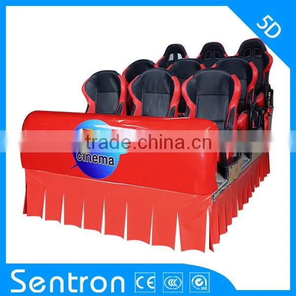 2016 Comfortable 5d Chair Theatre Seating for Dynamic 5d Cinema Theatre for Sale