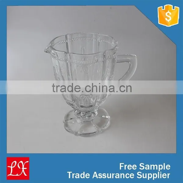 Glass Coffee Jug With Chinese Knot Design photo-3