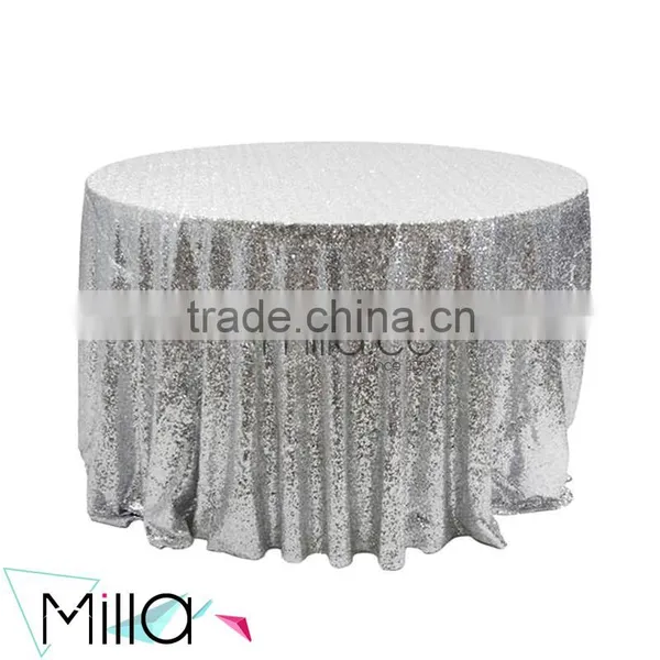 Royal Blue Glitter Table Cloth photo-4
