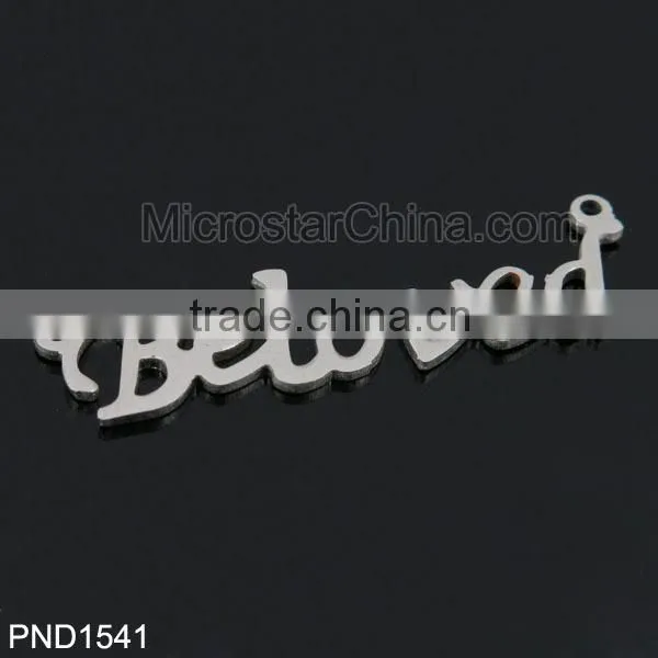 Stainless Steel Rose Lucky Charm photo-2