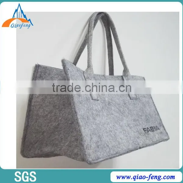 Wool Felt Fabric Bags Felted Bags for Sale Felt Shopping Bag photo-2