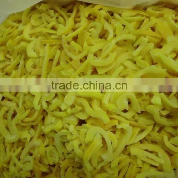 Supply IQF Yellow Pepper Sliced With Good Quality photo-5