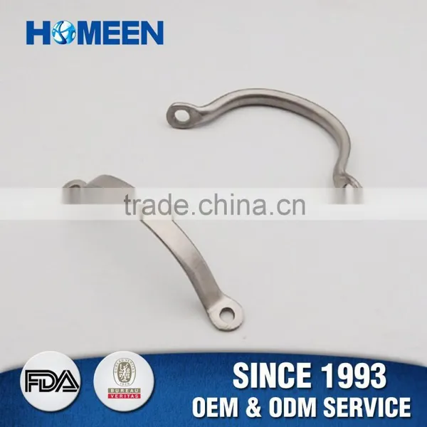 OEM Custom Service High Gloss Stainless Steel Side Handle For Cookware Pan / Pots photo-3