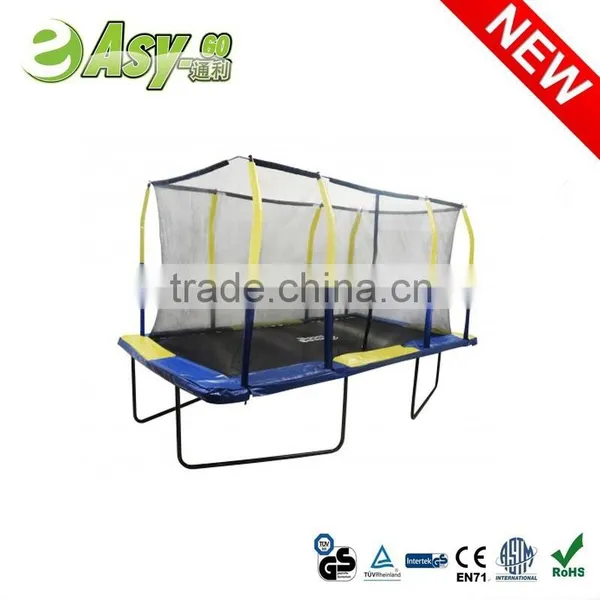 7ft*10ft Rectangle Indoor Trampoline Hot On Sale With TUV Certificate