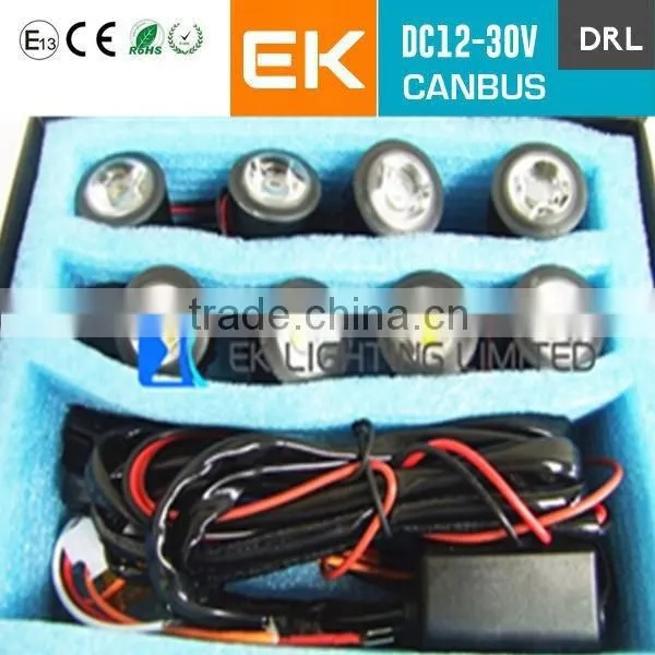 EK Universal LED Daylight Outdoor LED Recessed Light 12v LED Recessed Light Drl Daytime Running Light photo-5