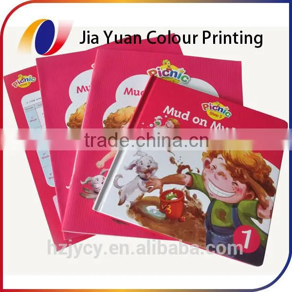 300gsm Art Matt Paper Woodfree Childrens Story Books Printing With Gloss Matte Lamination