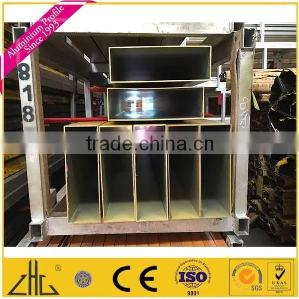 Wow!! 6061 T6 6063 T5 Anodized Finish,wood Grain Finish,powder Coated Finish Aluminium Pipes OEM , Guangzhou Aluminum Color Tube photo-4