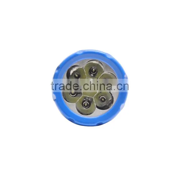 LED Rechargeable Flashlight 7LED #HBT-3407/ HBT-3407A#1LED 1W photo-3