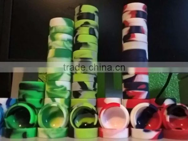 Colorful Silicone Insert Healthy Silicone Wax Jar With Lid Silicone Dab Wax Container Jars Small Silicone Container photo-6