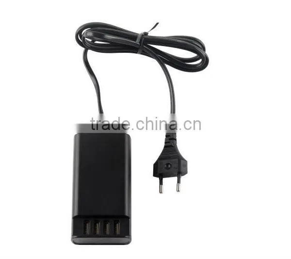 Multifunction Fast Certificates 4 Ports Portable Travel Wall Usb Charger photo-2