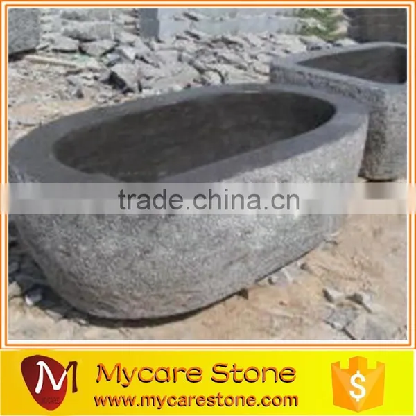 China Granite Freestanding Bathtub, Stone Bathtub on Sale photo-6