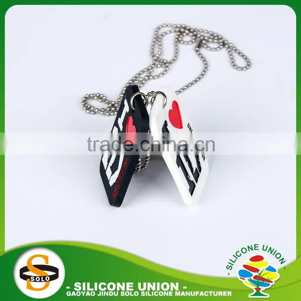2016 Black Silicone Necklace Beads Silicone Beaded Necklace photo-2