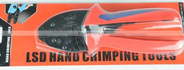 CE ROHS Experience Production for 10years LSDgood Qutails Pliers for Coax Crimping S-02H1 Rg58 Rg59 Ratchet Hand Crimping Tools photo-2