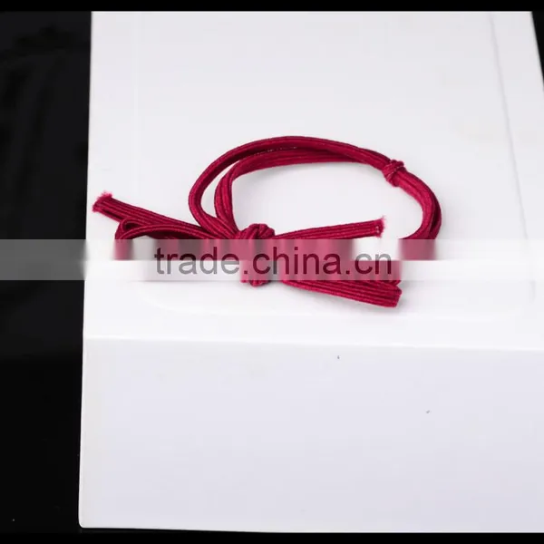 Popular Elastic Hair Bands Ties Ponytail Hair Holder Hair Rope Round Shape-F2 photo-4