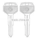 Key Blank With Rubber Head