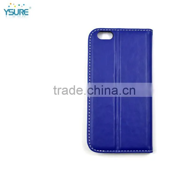 2015 New Design Concise TAPS Leather Case For Wiko Cink Five With Magnet Close up photo-2