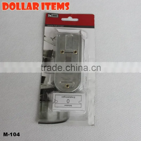 Kitchen Ceramic Hob Scraper With 3 Extra Blades Popular in Germany photo-6