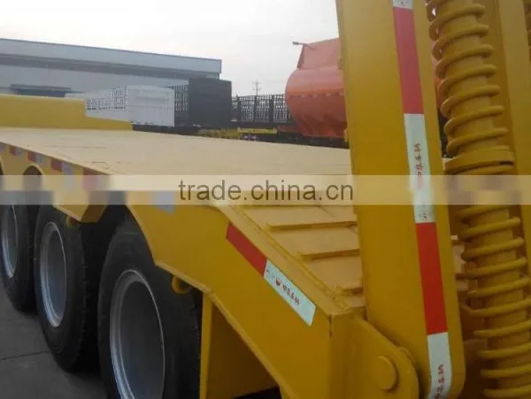 60t Low Bed CIMC Semi Trailer for Trailer Truck photo-3