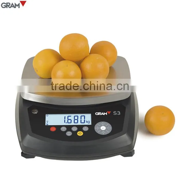 S3 Series IP66 Waterproof Digital Electronic Weighing Scales - 30kg / 5g photo-3