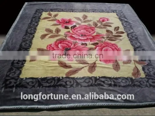 Manufactory Walmart China Home Textile Stock Queen Size Mink Blanket photo-2