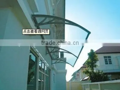 Solid Polycarbonate Awning Canopies,pc Sheets,polycarbonate Rain Awning photo-3