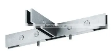 Glass door fitting