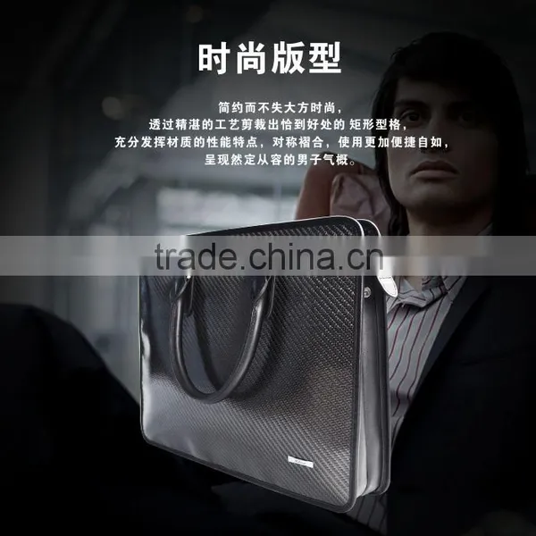 Super Excellent Men's Genuine Carbon Fiber TPU High End Business Briefcase Suppliers From Guangzhou China photo-4