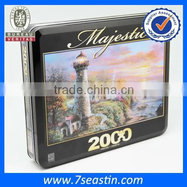 Big Metal Clothes Packing Tin Box T-shirt Ties Tin Container