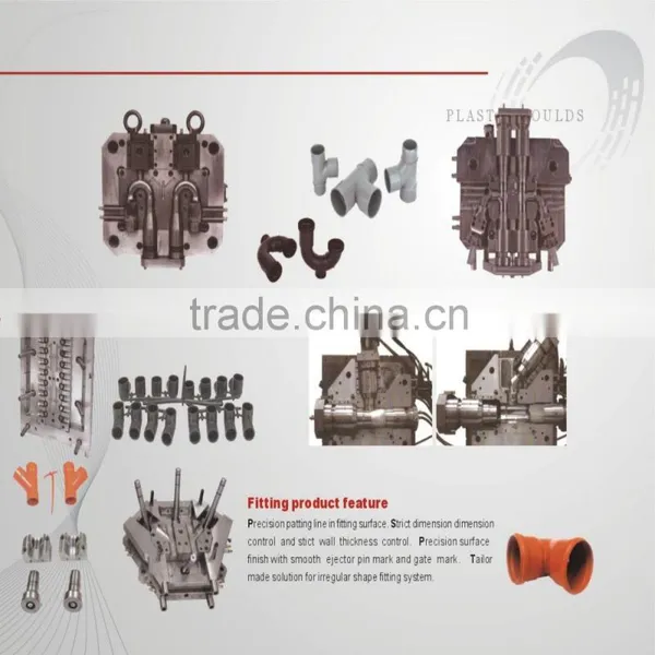 Pipe Fitting Moulds Series With Pvc Injection Molding Machine photo-6