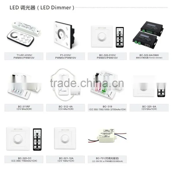 Led Strip Controller / Dimmer for Single Color BC-311RF photo-5