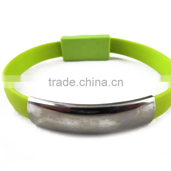 Crystal Bracelet USB Cable Sync Data Charger Cables For Android photo-4