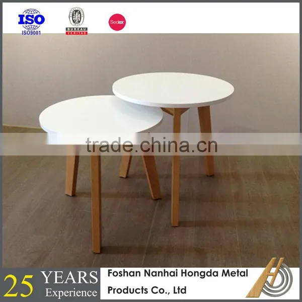 Antique Furniture Round MDF Coffee Table photo-3