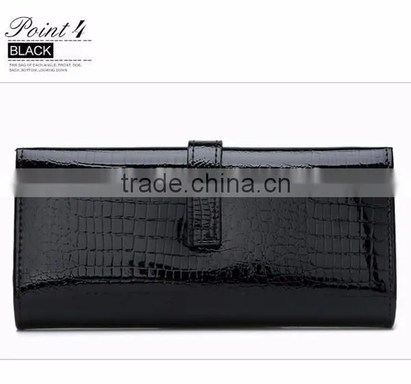 Custom Fahion Trendy Design Leather Girls Purse and Wallet for Youngs photo-3