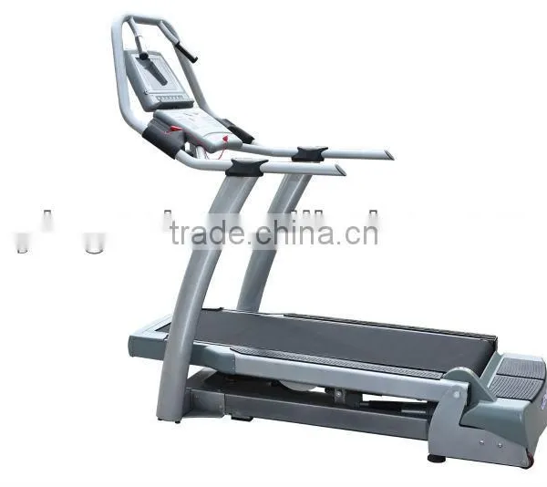 GNS-8000 Incline Trainer With Workout TV Commercila Treadmill photo-2