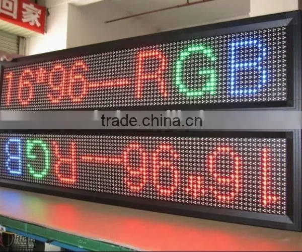 Programmable Led Advertising Sign Led Scrolling Moving Message Billboard Sign Indoor/outdoor Led Display Screen photo-2